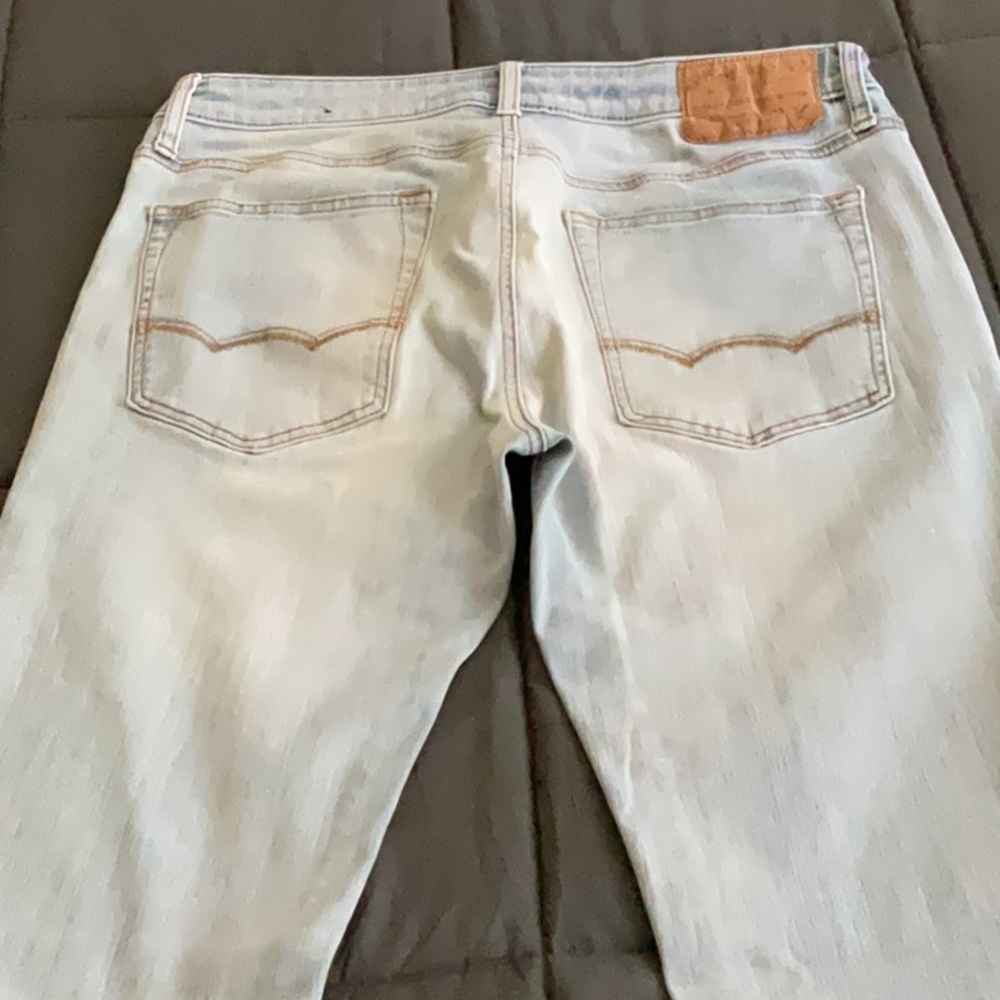 American Eagle Outfitters Men’s Blue Straight Jeans - Picture 6 of 6